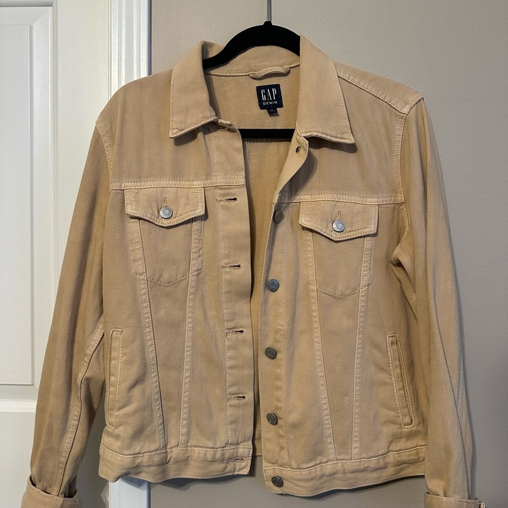 Tan Denim Jacket